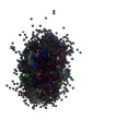 Epoksi Süsleme Glitter Pul Altıgen Füme-5 gr