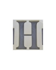 H Harfi Epoksi Beton Mum Kalı