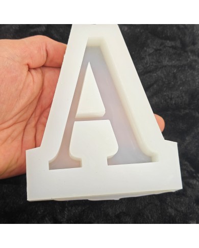 A Harfi Epoksi Beton Mum Kalıp