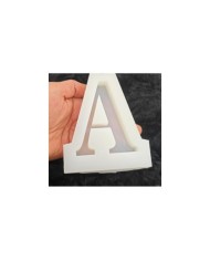 A Harfi Epoksi Beton Mum Kalıp