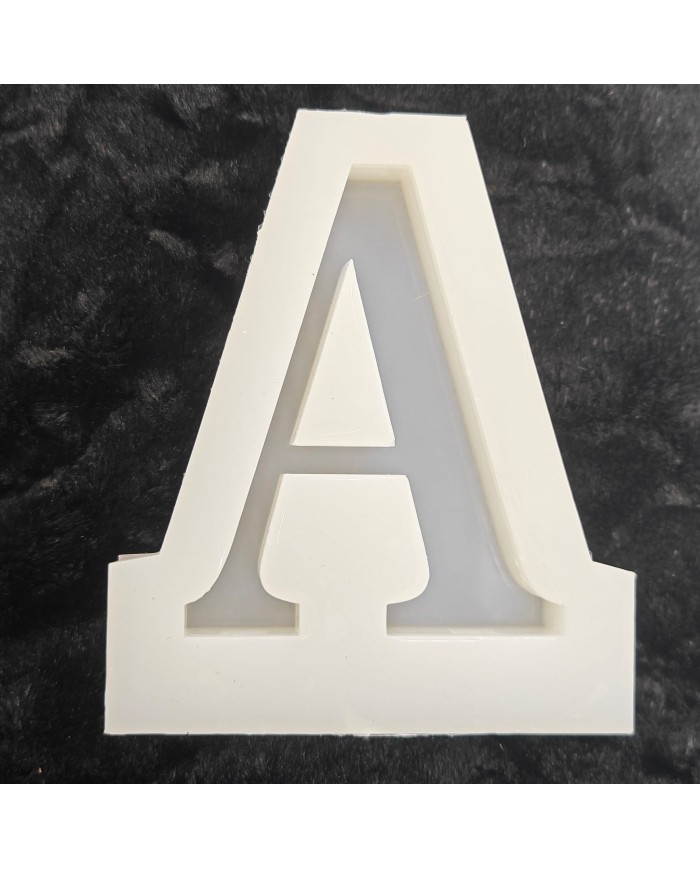 A Harfi Epoksi Beton Mum Kalıp