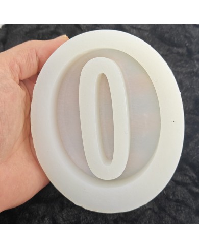 O Harfi Epoksi Beton Mum Kalıp