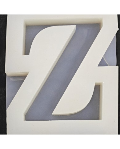 Z Harfi Epoksi Beton Mum Kalıp