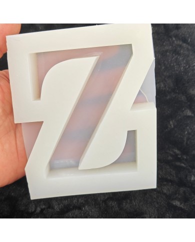 Z Harfi Epoksi Beton Mum Kalıp