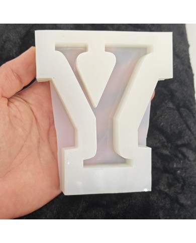 Y Harfi Epoksi Beton Mum Kalıp