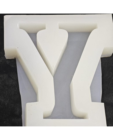 Y Harfi Epoksi Beton Mum Kalıp