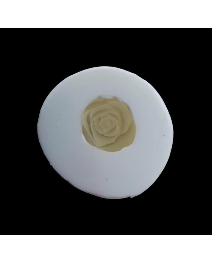 Beton ve Mum Kalıbı Gül Kalıbı 10x8 cm