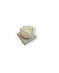 Beton ve Mum Kalıbı Gül Kalıbı 10x8 cm