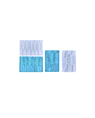 Kafatası, Bıçak ve Çiçek Şekilli Reçine Epoksi Hobi Silikon Kalıp