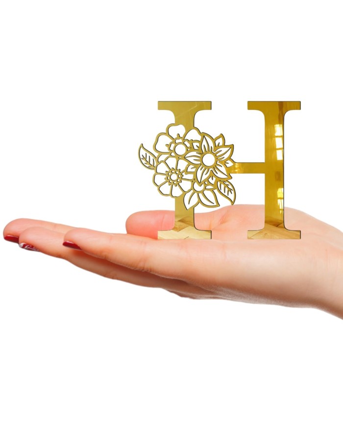 PLEKSİ HARF YAPIŞKANLI - H HARFİ