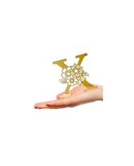 PLEKSİ HARF YAPIŞKANLI - X HARFİ - 1 ADET