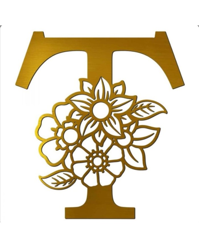 PLEKSİ HARF YAPIŞKANLI - T HARFİ