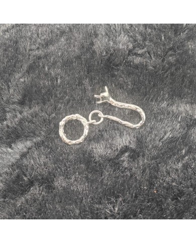 Takı Kapama Kancalı Lotus Model - Gümüş