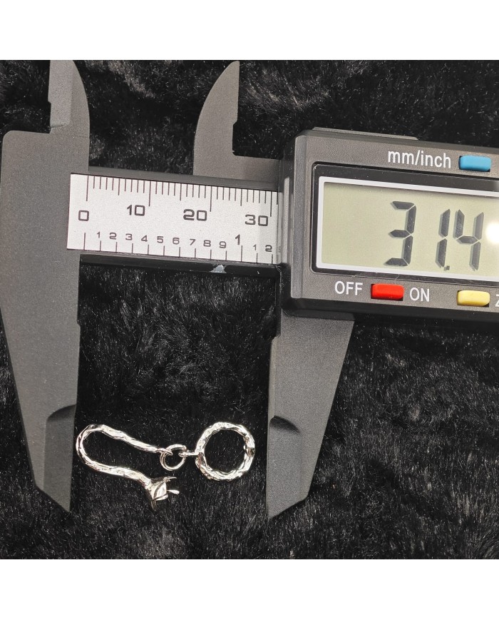 Takı Kapama Kancalı Lotus Model - Gümüş