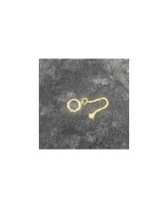 Takı Kapama Kancalı Lotus Model - Gold