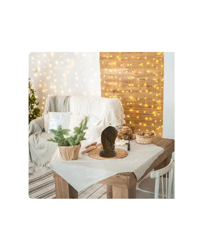 At Şekilli Reçine Epoksi Hobi Silikon Mum Kalıbı