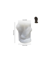 At Şekilli Reçine Epoksi Hobi Silikon Mum Kalıbı