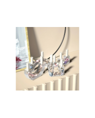 Kademeli Şekil Mumluk Kristal Epoksi Reçine Kalıp