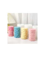 Kelebek Sütunlu Mum Kalıbı- Hobi Silikon Kalıbı Kod:1192