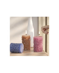 Kelebek Sütunlu Mum Kalıbı- Hobi Silikon Kalıbı Kod:1192