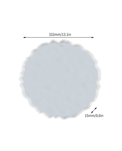 Yuvarlak Tepsi Reçine Epoksi ve Beton Kalıbı -Kod:206 Yuvarlak Tepsi Reçine Epoksi ve Beton Kalıbı -Kod:206