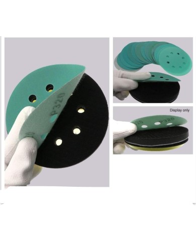 1 Adet - Karbosan ACR31/P800 - 7 Delikli - Sarı - Cırt Zımpara