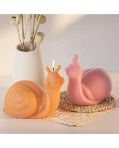 Salyangoz Model Reçine Epoksi Hobi Silikon Kalıp - Kod:1198