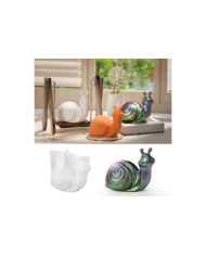 Salyangoz Model Reçine Epoksi Hobi Silikon Kalıp - Kod:1198