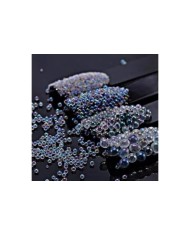 Yeşil Uçan Baloncuk Cam Boncuk Deliksiz 10 Gr