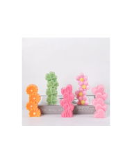 Papatya Model Mum Kalıbı - Hobi Silikon Kalıbı Kod:1206