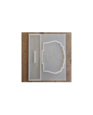 Şekilli Masa Üstü İsimlik Epoksi Reçine Silikon Kalıp Kod: