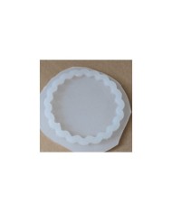 1 Adet - Reçine Epoksi Tırtıklı Magent Kalıp - Kod: