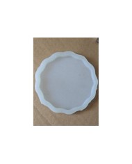 1 Adet - Reçine Epoksi Dalgalı Magent Kalıp - Kod: