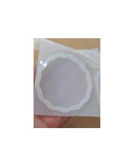 1 Adet - 4lü Reçine Epoksi Dalgalı Magent Kalıp - Kod: