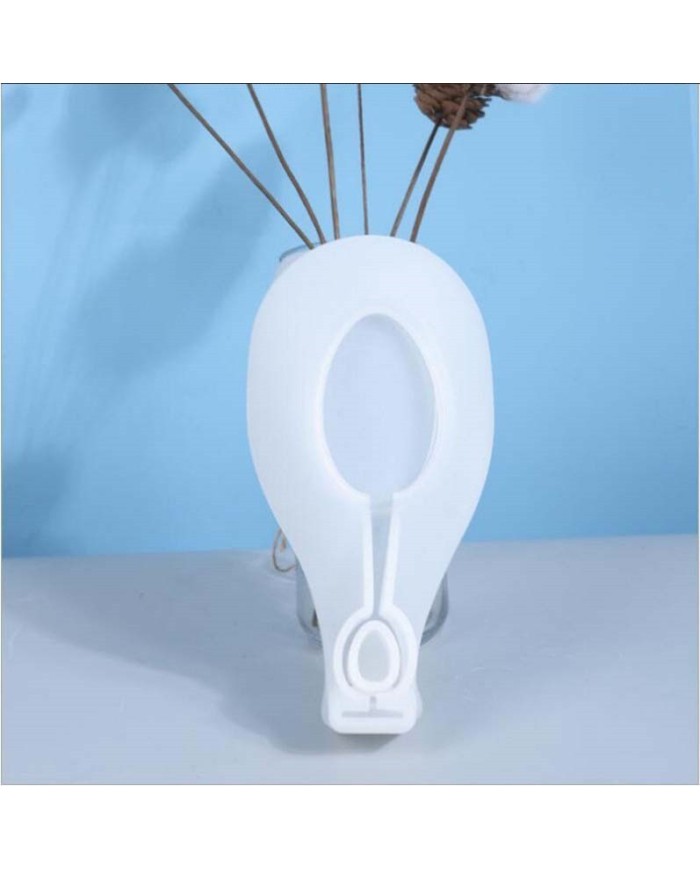 Oval Kaşıklık Epoksi Kalıbı - Hobi Silikon Kalıbı Kod: 1214