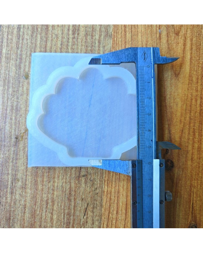 Mutlu Midye Epoksi Kalıbı 4'lü - Kod: