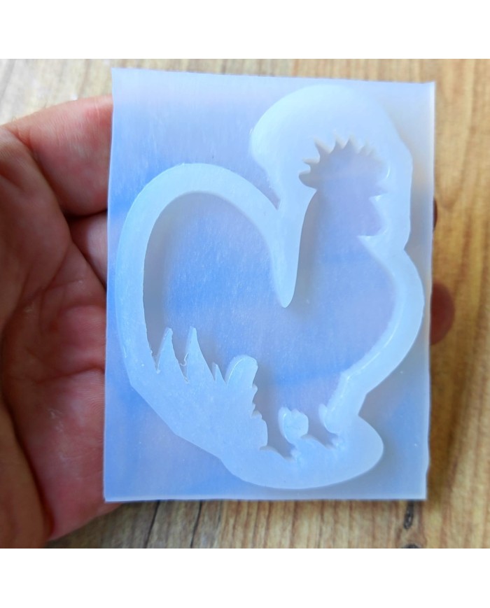 Mutlu Horoz Epoksi Kalıbı - Kod: