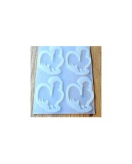 Mutlu Horoz Epoksi Kalıbı 4'lü - Kod: