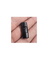 Metal Klipsli Çok Amaçlı Kapama - Siyah