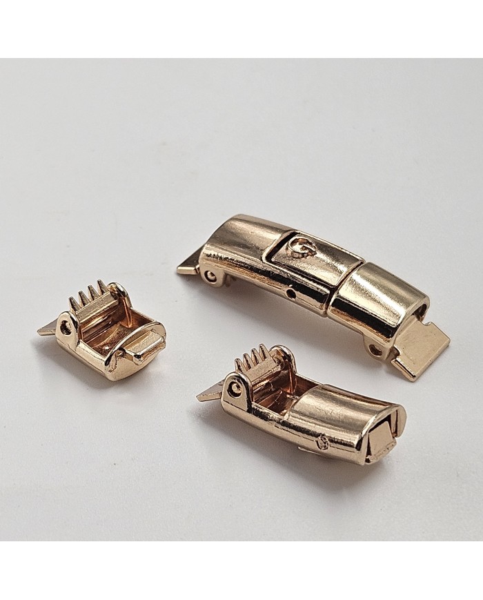 Metal Klipsli Çok Amaçlı Kapama - Gold