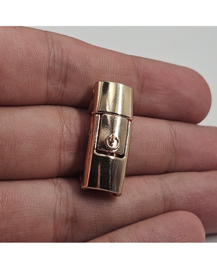 Metal Klipsli Çok Amaçlı Kapama - Gold