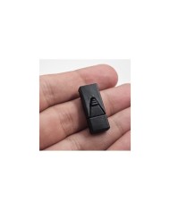 Metal Klipsli Çok Amaçlı Kapama - Siyah