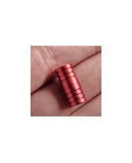 Metal Klipsli Çok Amaçlı Silindir Kapama - Kırmızı