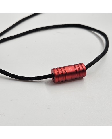 Metal Klipsli Çok Amaçlı Silindir Kapama - Kırmızı