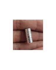 Metal Klipsli Çok Amaçlı Silindir Kapama - Gümüş