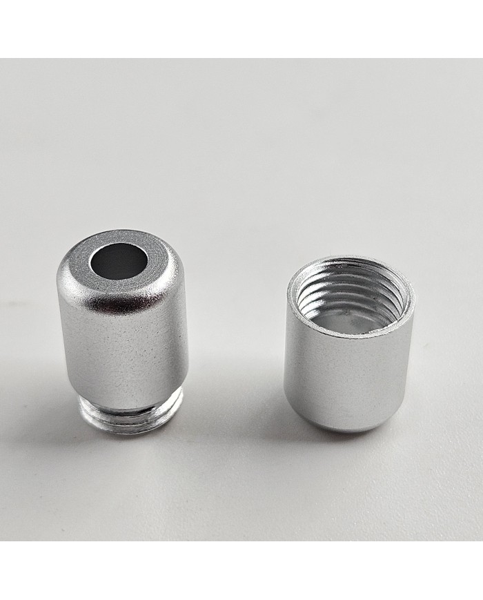 Metal Klipsli Çok Amaçlı Silindir Kapama - Gümüş