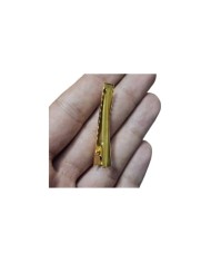 Parlak Altın Renkli Timsah Klips - 4cm - 25 Adet