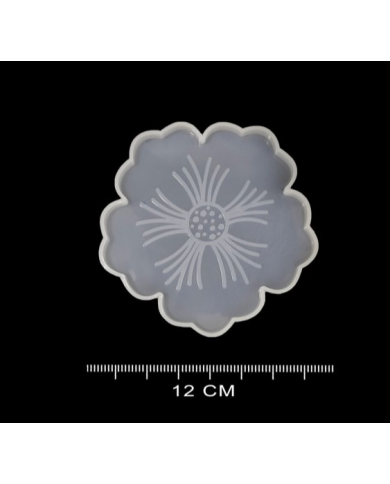 EPOKSİ SİLİKON KALIP - DESENLİ KÜÇÜK ÇİÇEK - 281