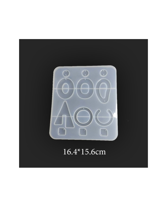 EPOKSİ REÇİNE ÇOKLU KÜPE KALIP - 213