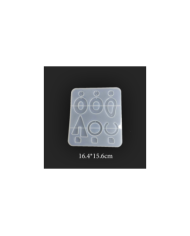 EPOKSİ REÇİNE ÇOKLU KÜPE KALIP - 213